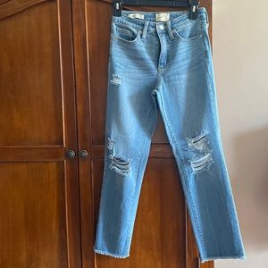 Universal Thread High Rise Slim Straight Jeans